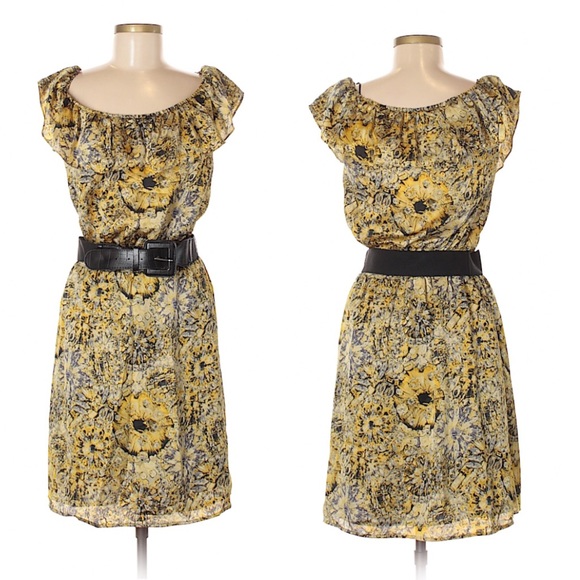 Allen B. By Allen Schwartz Dresses & Skirts - ALLEN B by ALLEN SCHWARTZ yellow dress